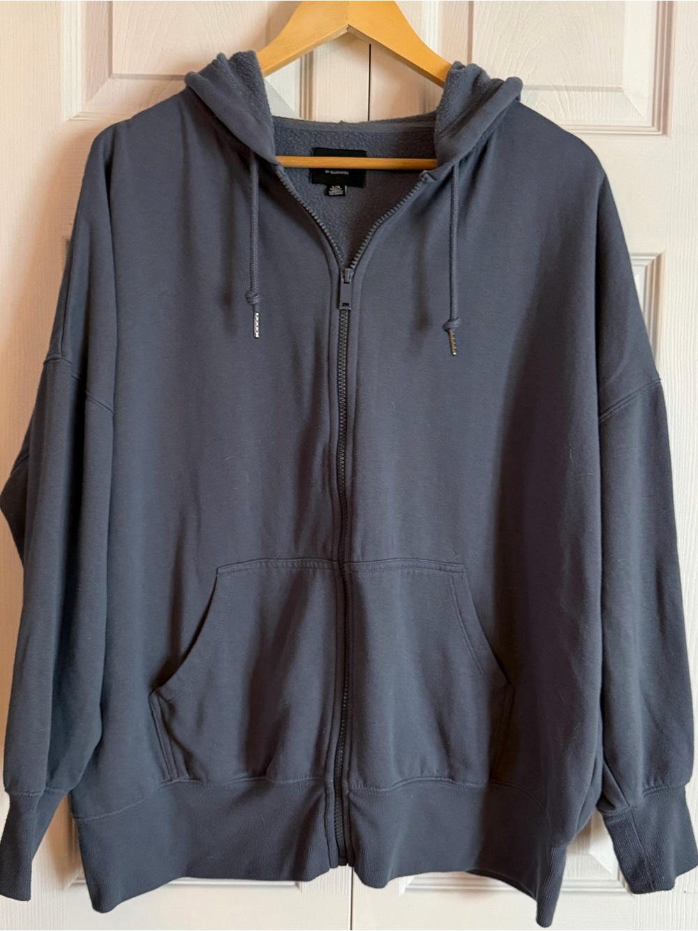 ☁️ Bluenotes Unplugged L/G Blue-Gray Full-Zip Hoodie